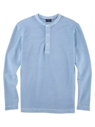 OLYMP Longsleeve Casual Hellblau/Blau