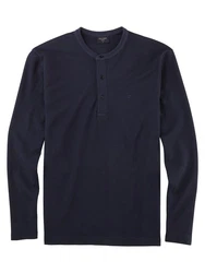 OLYMP Longsleeve Casual Dunkelblau