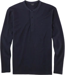 OLYMP Longsleeve Casual Dunkelblau