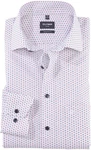 OLYMP Businesshemd Luxor modern fit Rot/Dunkelblau/Creme/Weiß/Braun/Lila