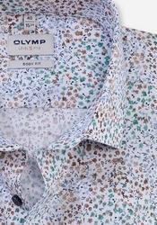 OLYMP Langarmhemd Level Five body fit Blau/Rosa/Grau/Mischfarben