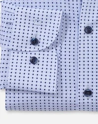 OLYMP Businesshemd No. Six Super Slim Langarmhemd Hellblau/Dunkelblau/Blau/Pastell