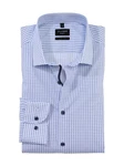 OLYMP Businesshemd No. Six Super Slim Langarmhemd Hellblau/Dunkelblau/Blau/Pastell