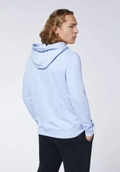 Chiemsee Kapuzensweatshirt Hoodie mit Jumper-Motiv (1) Hellblau/Blau