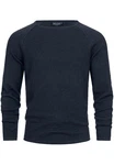Indicode Strickpullover INCamilo Dunkelblau/Hellblau