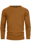 Indicode Strickpullover INCamilo Braun