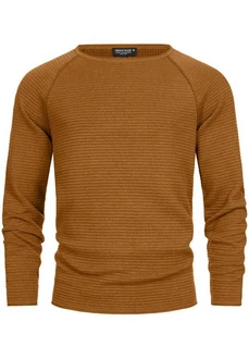 Indicode Strickpullover INCamilo Braun