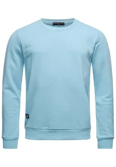 Red Bridge Herren Crewneck Sweatshirt Pullover Premium Basic Blau