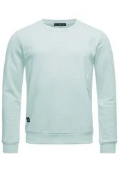 Red Bridge Herren Crewneck Sweatshirt Pullover Premium Basic Mint