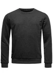 Red Bridge Herren Crewneck Sweatshirt Pullover Premium Basic Anthrazit