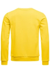 Red Bridge Herren Crewneck Sweatshirt Pullover Premium Basic Gelb