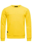Red Bridge Herren Crewneck Sweatshirt Pullover Premium Basic Gelb