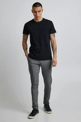 !Solid Hose 'Dave' graumeliert