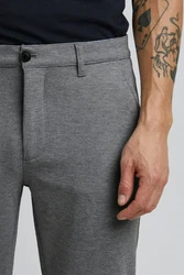 !Solid Hose 'Dave' graumeliert
