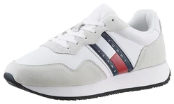 Tommy Jeans TJM Modern Runner Sneaker Creme/Weiß/Grau
