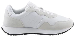 Tommy Jeans TJM Modern Runner Sneaker Creme/Weiß/Grau