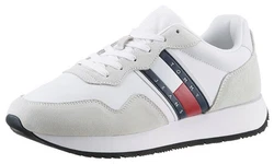 Tommy Jeans TJM Modern Runner Sneaker Creme/Weiß/Grau