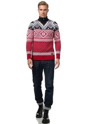 Rusty Neal Strickpullover Rot/Dunkelrot