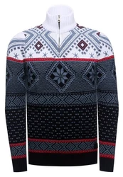 Rusty Neal Strickpullover Hellblau/Dunkelblau/Lila