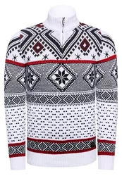 Rusty Neal Strickpullover Weiß/Creme/Mischfarben