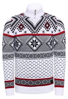 Rusty Neal Strickpullover Weiß/Creme/Mischfarben