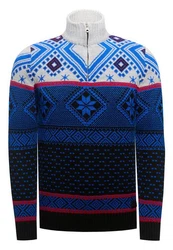 Rusty Neal Strickpullover Hellblau/Dunkelblau/Mischfarben/Blau