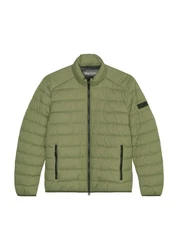 Marc O'Polo Steppjacke mit 2-Wege-Zipper Dunkelgrün/Grün