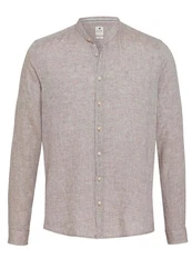 Hatico Langarmhemd Trachtenhemd PURE Casual Hemd Weiß/Beige/Rot/Braun/Lila