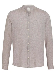 Hatico Langarmhemd Trachtenhemd PURE Casual Hemd Weiß/Beige/Rot/Braun/Lila