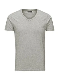 T-Shirt JJEBASIC V-NECK TEE S/S NOOS
