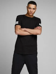 Jack & Jones T-Shirt Boro Schwarz/Dunkelblau