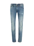 TOM TAILOR Weite Jeans Hellblau/Blau
