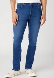 Wrangler Straight-Jeans Greensboro Thunder Blau/Hellblau/Dunkelblau