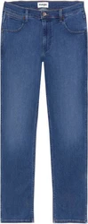 Wrangler Straight-Jeans Greensboro Thunder Blau/Hellblau/Dunkelblau
