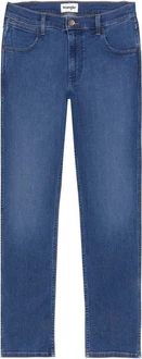 Wrangler Straight-Jeans Greensboro Thunder Blau/Hellblau/Dunkelblau