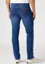 Wrangler Straight-Jeans Greensboro Thunder Blau/Hellblau/Dunkelblau