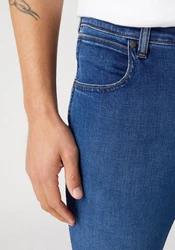 Wrangler Straight-Jeans Greensboro Thunder Blau/Hellblau/Dunkelblau