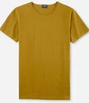 OLYMP T-Shirt Casual Gelb/Braun/Grün