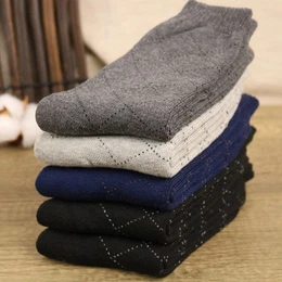 Thermosocken 5 Paar Wintersocken mit Innenfrottee Thermosocken Herren 39-44