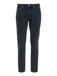 Calvin Klein Jeans Straight Jeans AUTHENTIC STRAIGHT Dunkelblau/Hellblau/Blau