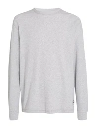 Langarmshirt TJM REG LS WAFFLE TEE mit Markenlabel am Bund