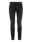 Tommy Jeans Skinny-fit-Jeans Simon Slim (5-Pocket-Style) Schwarz/Grau/Dunkelgrau Tommy Jeans Skinny-fit-Jeans Simon Slim (5-Pocket-Style) Schwarz/Grau/Dunkelgrau