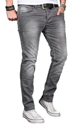 Alessandro Salvarini Jeans ASLuca Dunkelgrau/Grau/Hellgrau