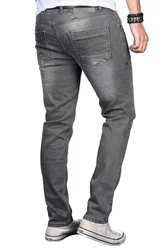 Alessandro Salvarini Jeans ASLuca Dunkelgrau/Grau/Hellgrau