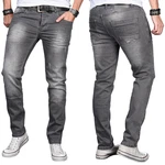 Alessandro Salvarini Jeans ASLuca Dunkelgrau/Grau/Hellgrau