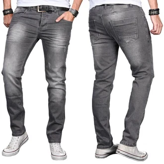 Alessandro Salvarini Jeans ASLuca Dunkelgrau/Grau/Hellgrau Alessandro Salvarini Jeans ASLuca Dunkelgrau/Grau/Hellgrau
