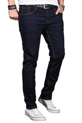 Alessandro Salvarini Jeans ASLuca Dunkelblau/Lila/Hellblau