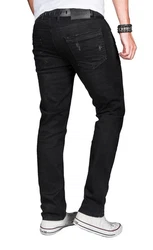 Alessandro Salvarini Jeans ASLuca Schwarz/Dunkelgrau/Grau