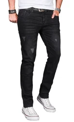 Alessandro Salvarini Jeans ASLuca Schwarz/Dunkelgrau/Grau