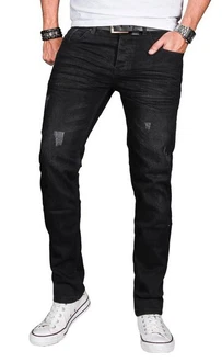 Alessandro Salvarini Jeans ASLuca Schwarz/Dunkelgrau/Grau
